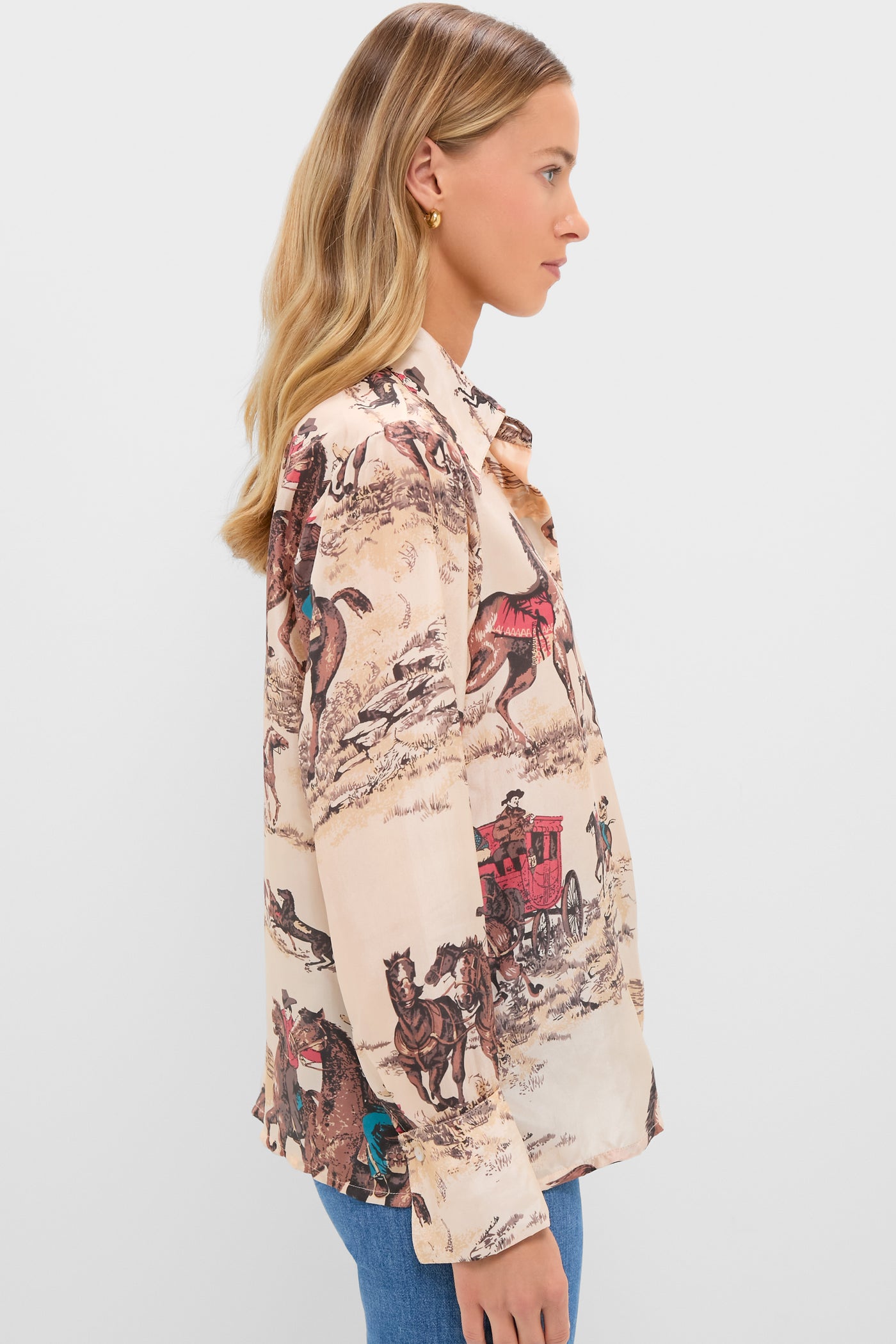 Nude Canyon Dana Cowboy Silk Shirt