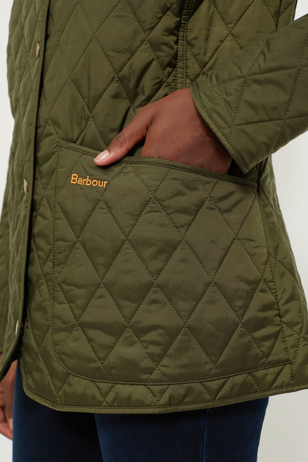Barbour Annandale Quilted Jacket - Olive