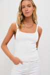 White Alba Compression Tank