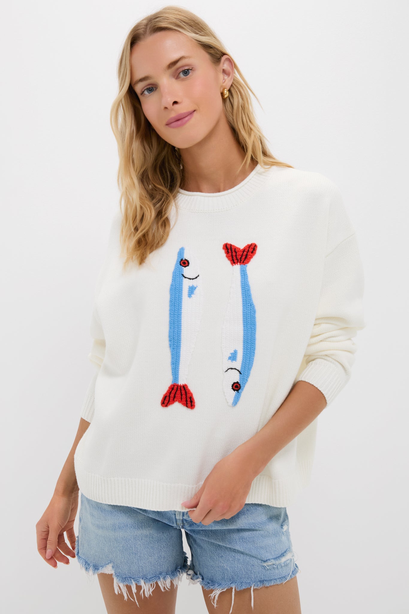 Pier Ivory Giada Sweater