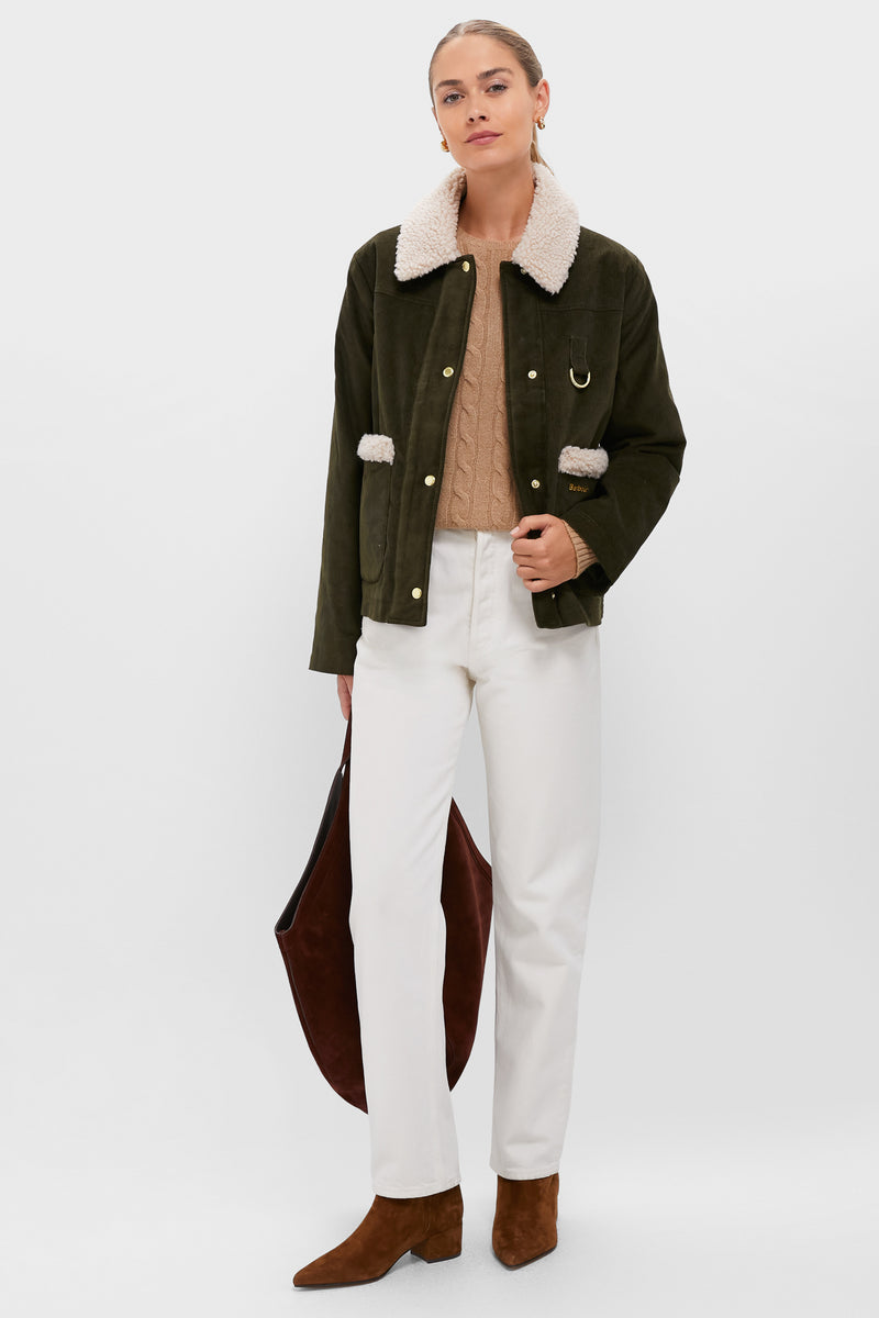 Olive Tabitha Casual Jacket