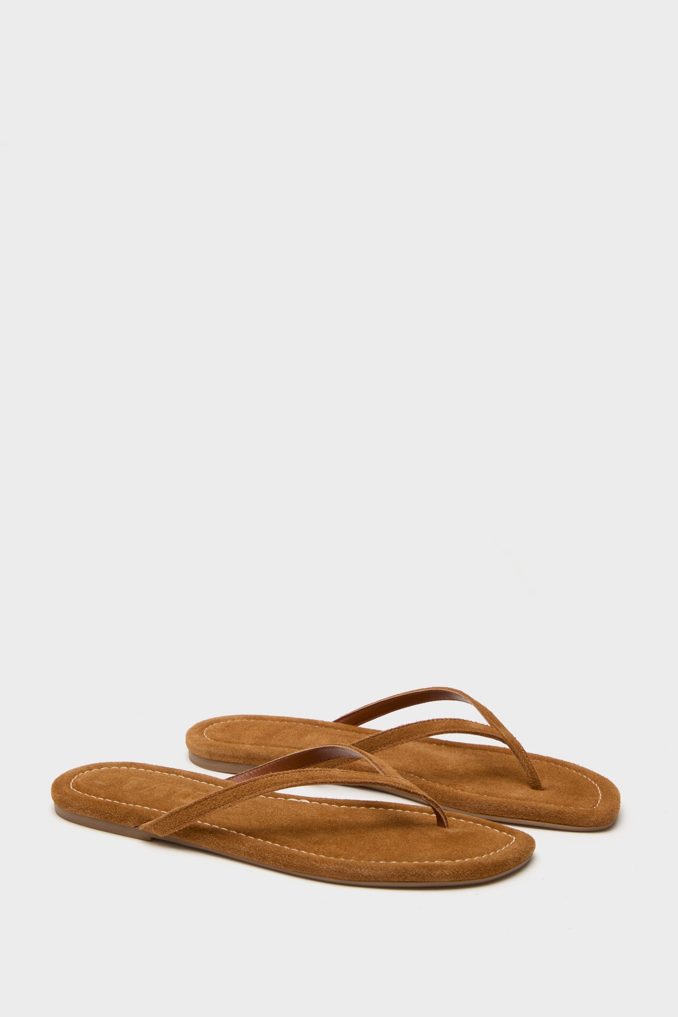 Tan Freja Thong Sandal