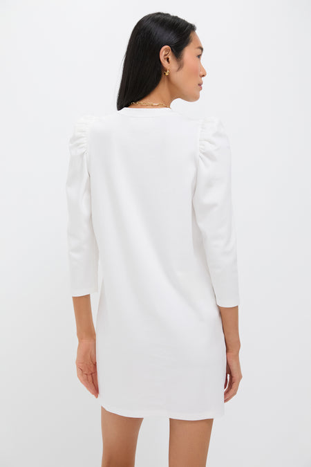 White Vesty Mini Dress