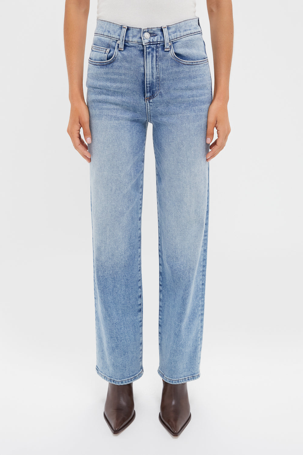 Big Chill 90's Mid Rise Straight Ankle
