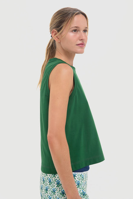 Green Performance Cotton Sasha Tank