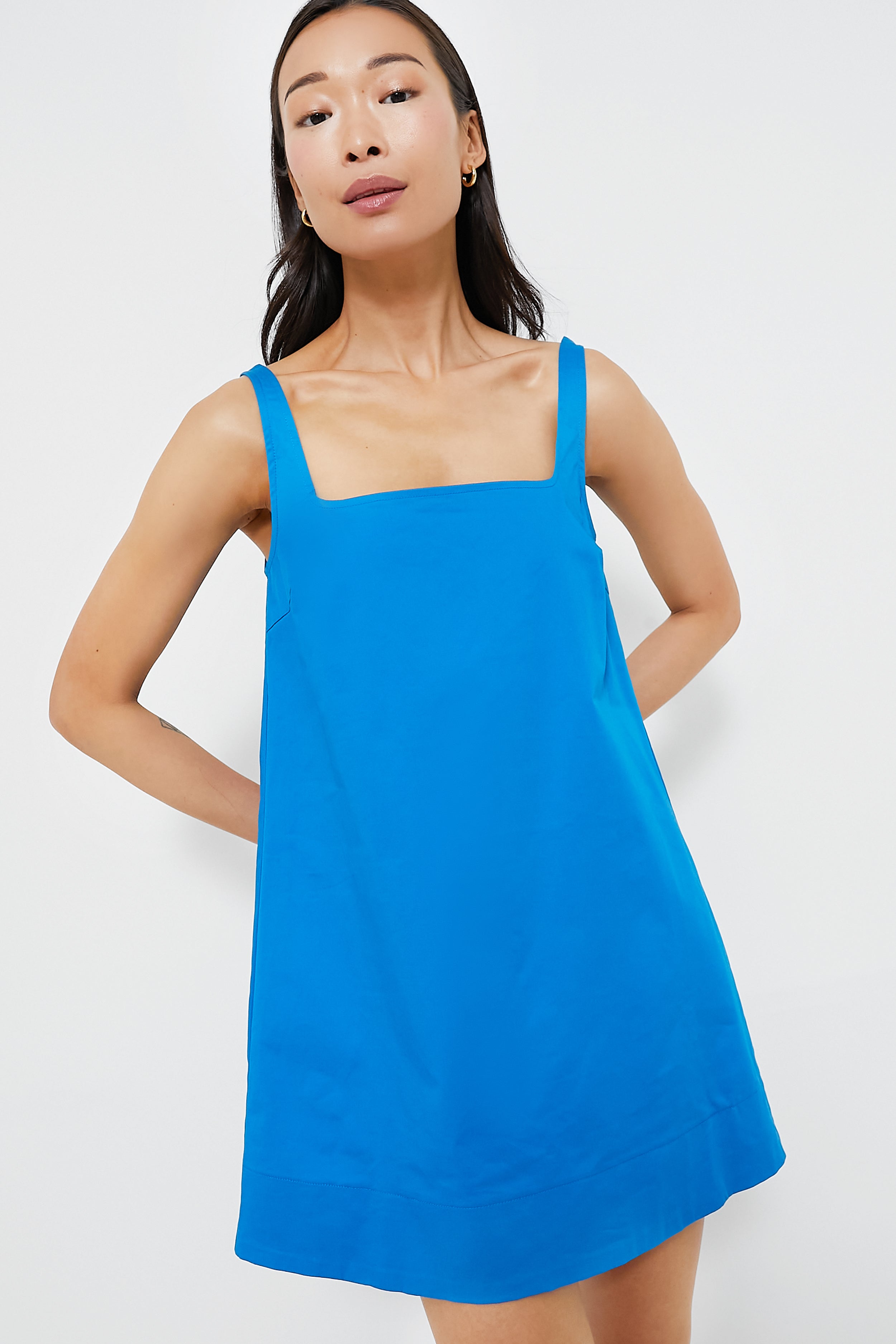 Azure Blue Cassie Dress | Pomander Place