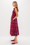 Cherry Tartan Ellie Nap Dress