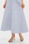 Havana Stripe Talette Dress
