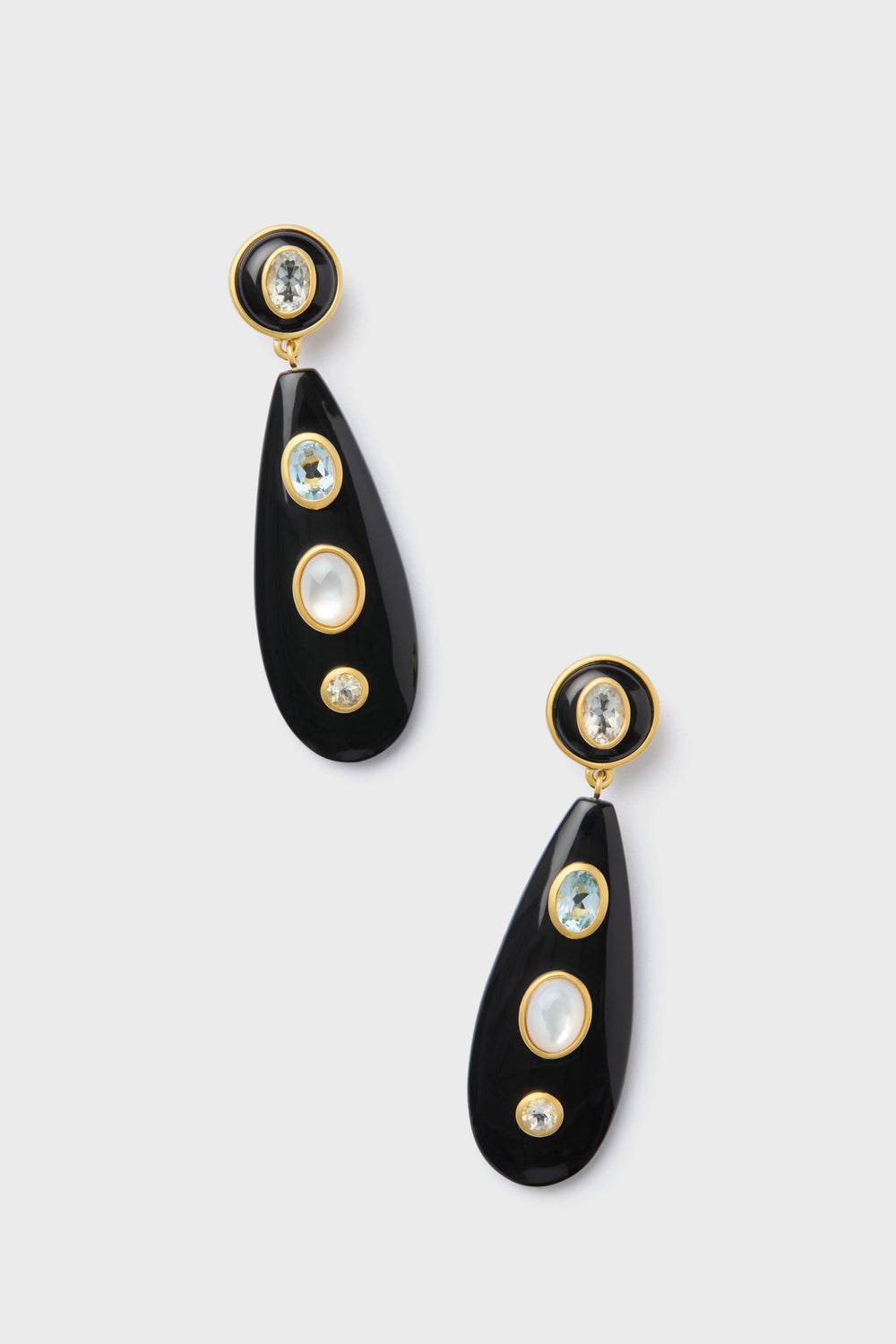 Midnight Sparkle Torre Earrings