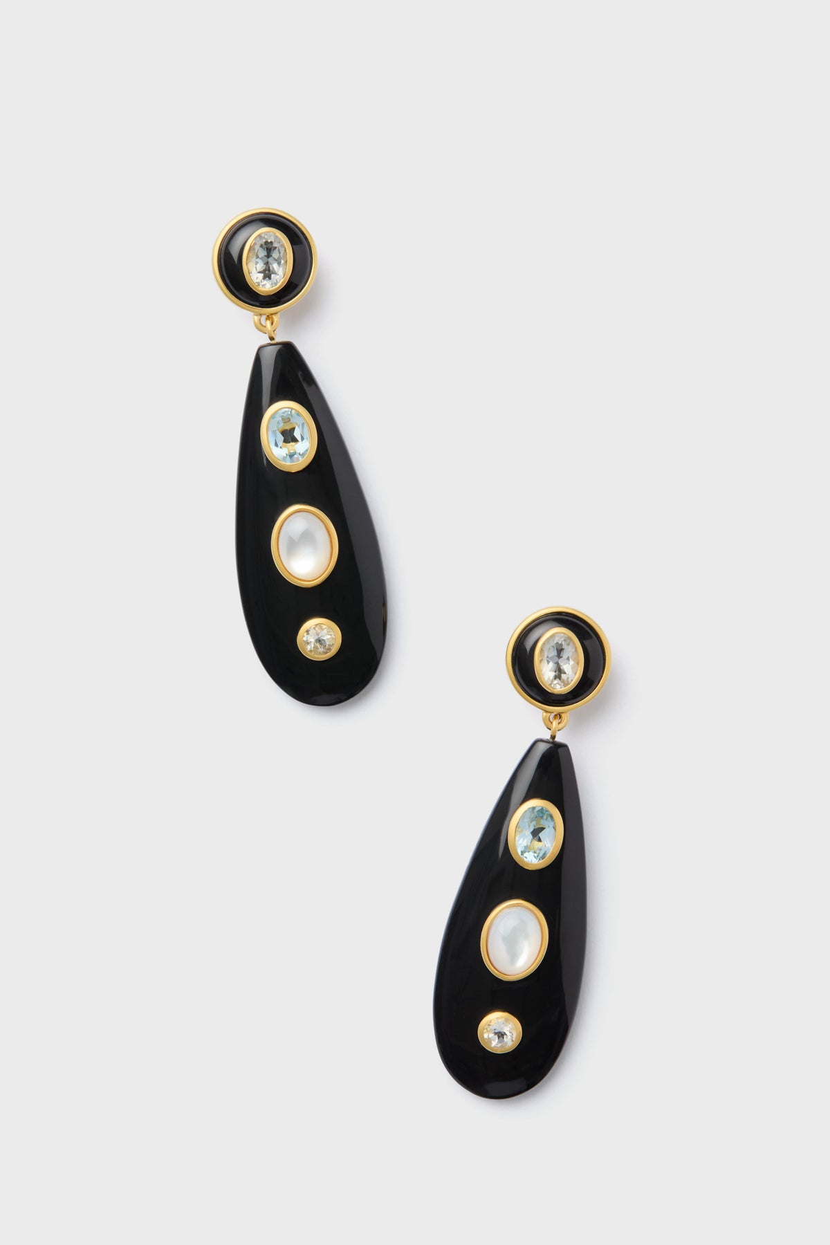 Midnight Sparkle Torre Earrings