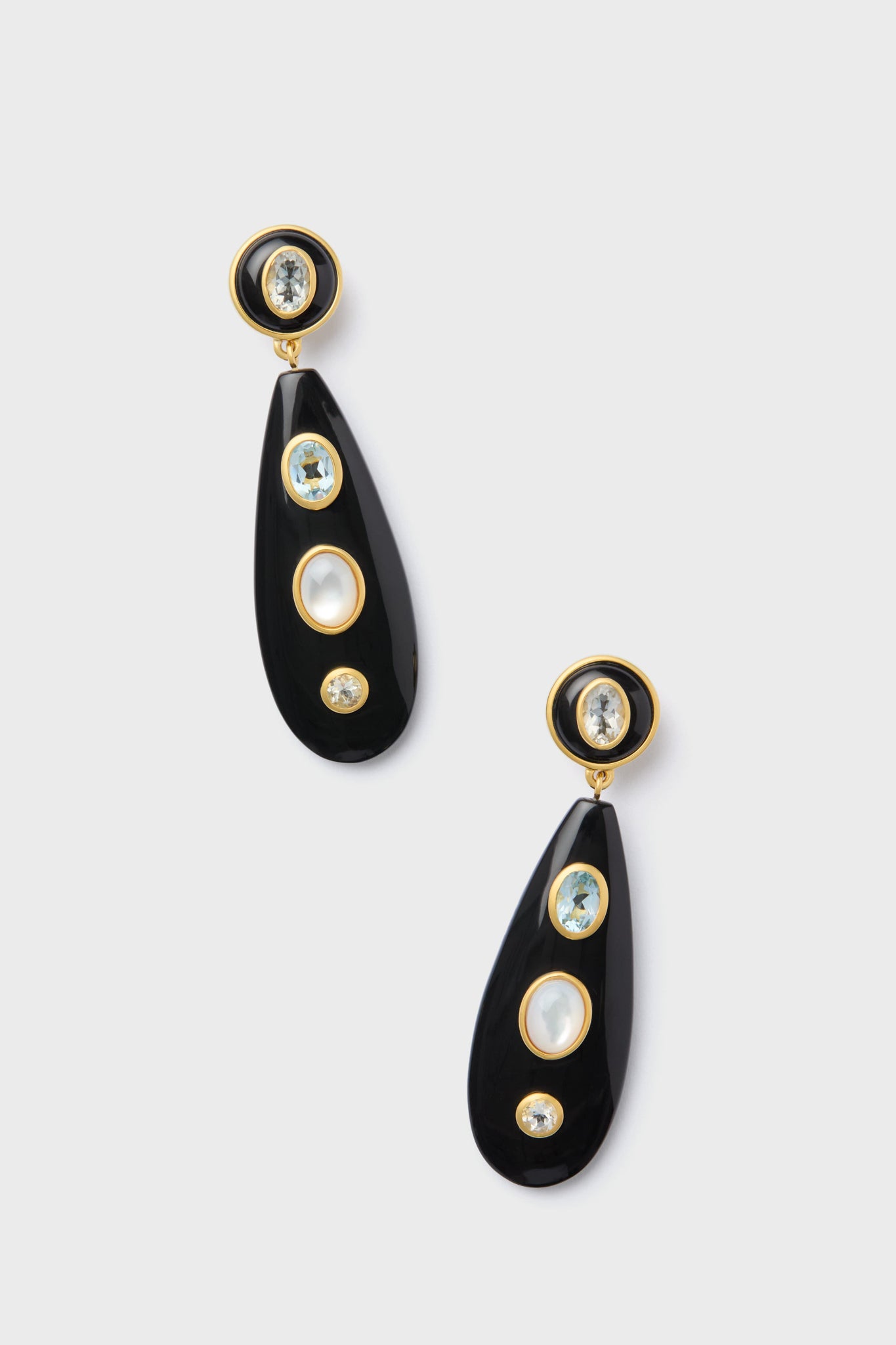 Midnight Sparkle Torre Earrings