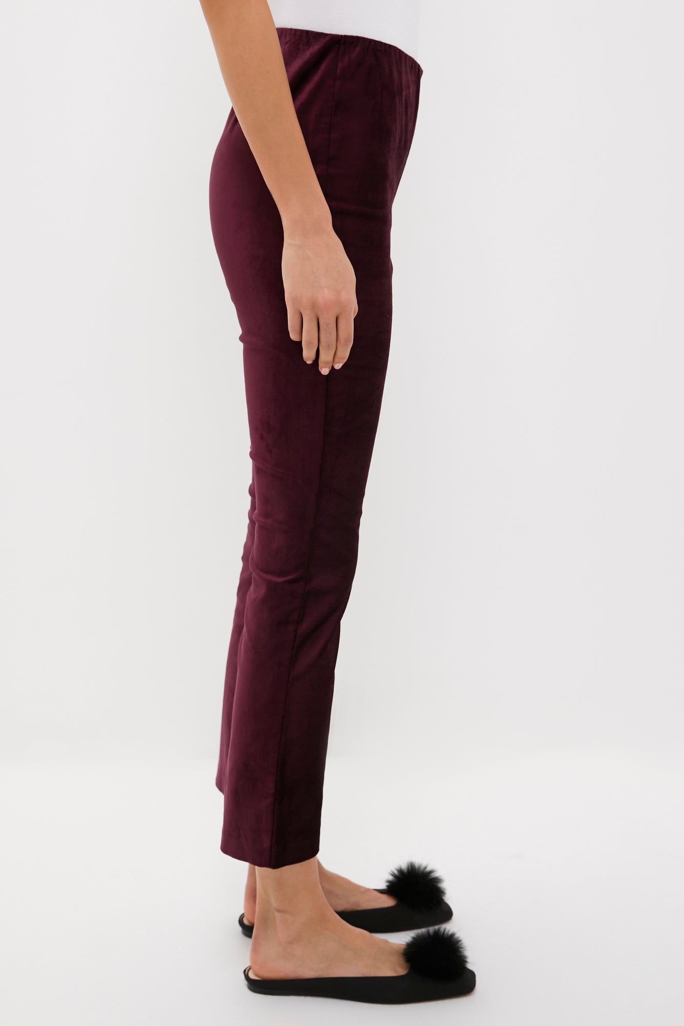 Merlot Velvet Ashford Pants
