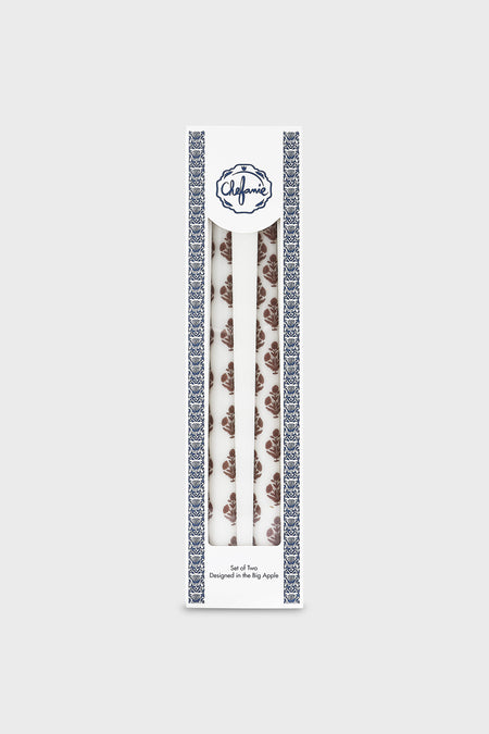 Poppy Tapers Candles (Set of 2)