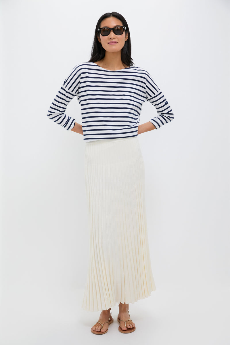 Ivory Knit Kenley Skirt