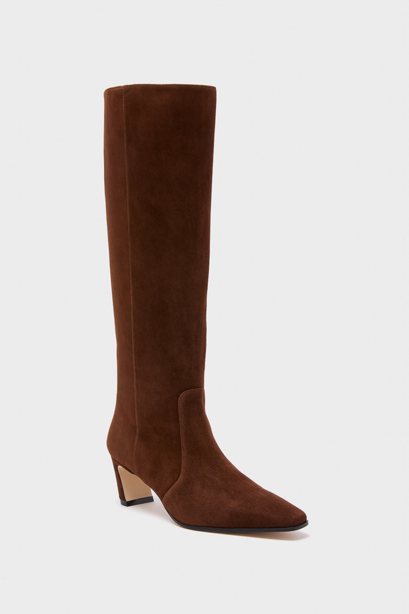 Deep Coffee Stassi 50 Boots | Stuart Weitzman