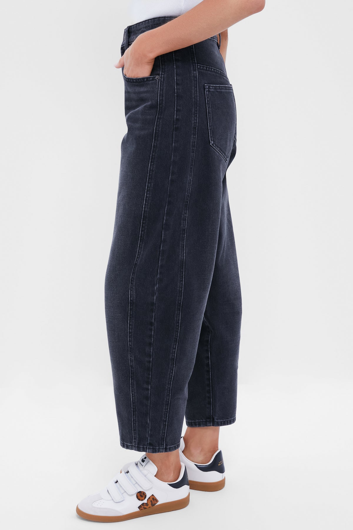 Faded Black Oriane Jeans