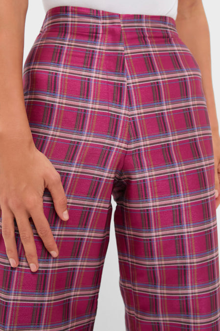 Berry Tartan Scarlett Pants