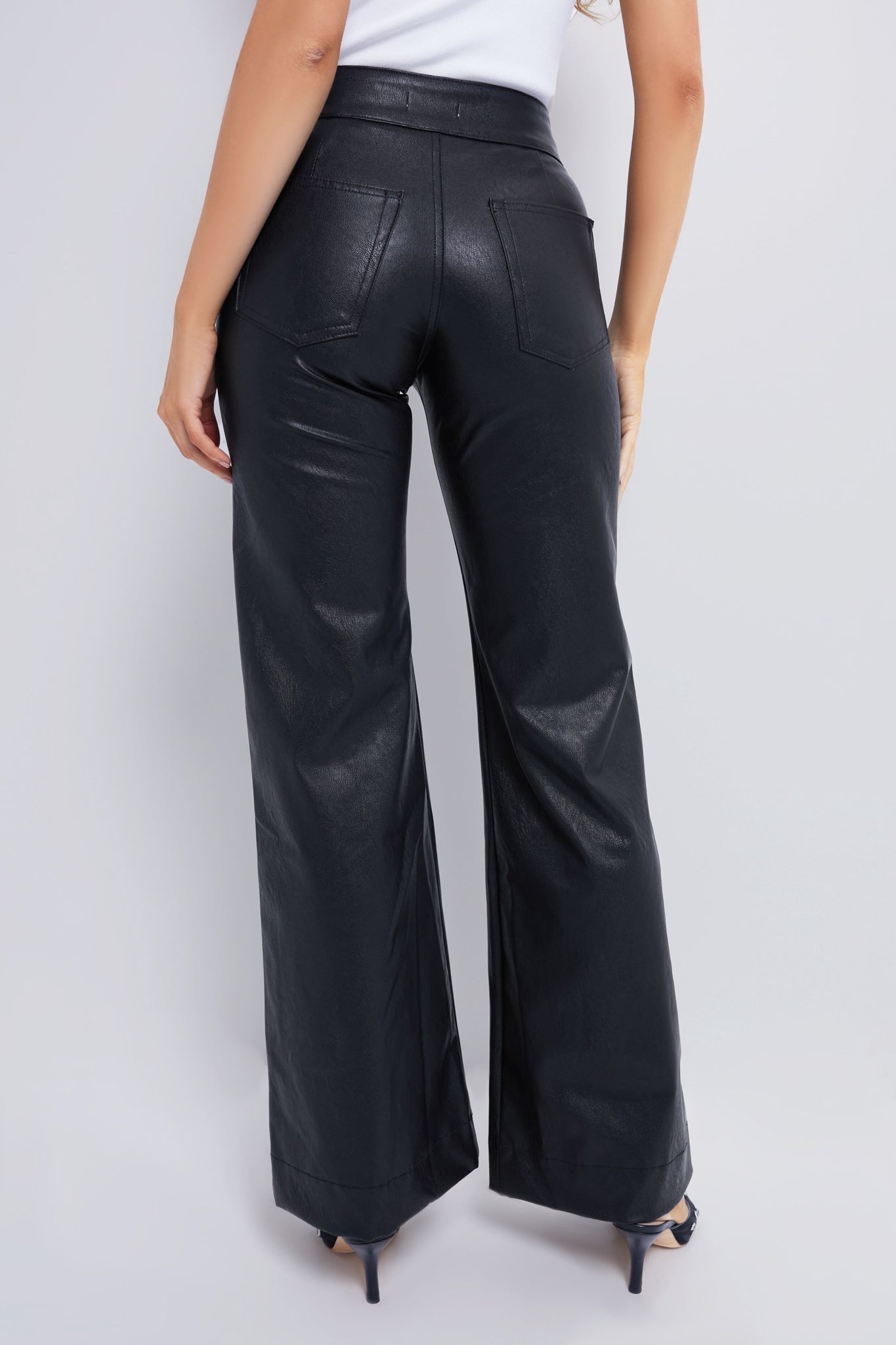 Black Vegan Leather Brighton | ASKK NY