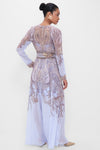 Lilac Paisley Hypnotic Sheath Dress