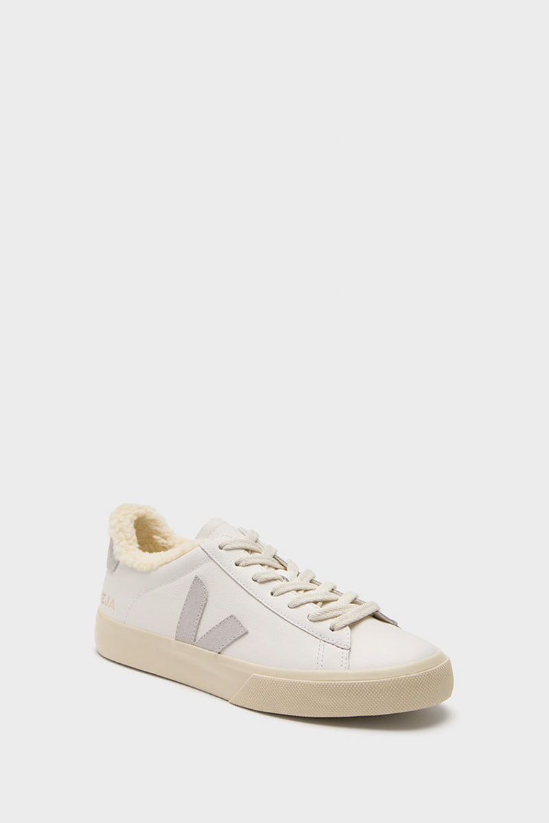 Extra White Light Grey Winter Campo Sneakers