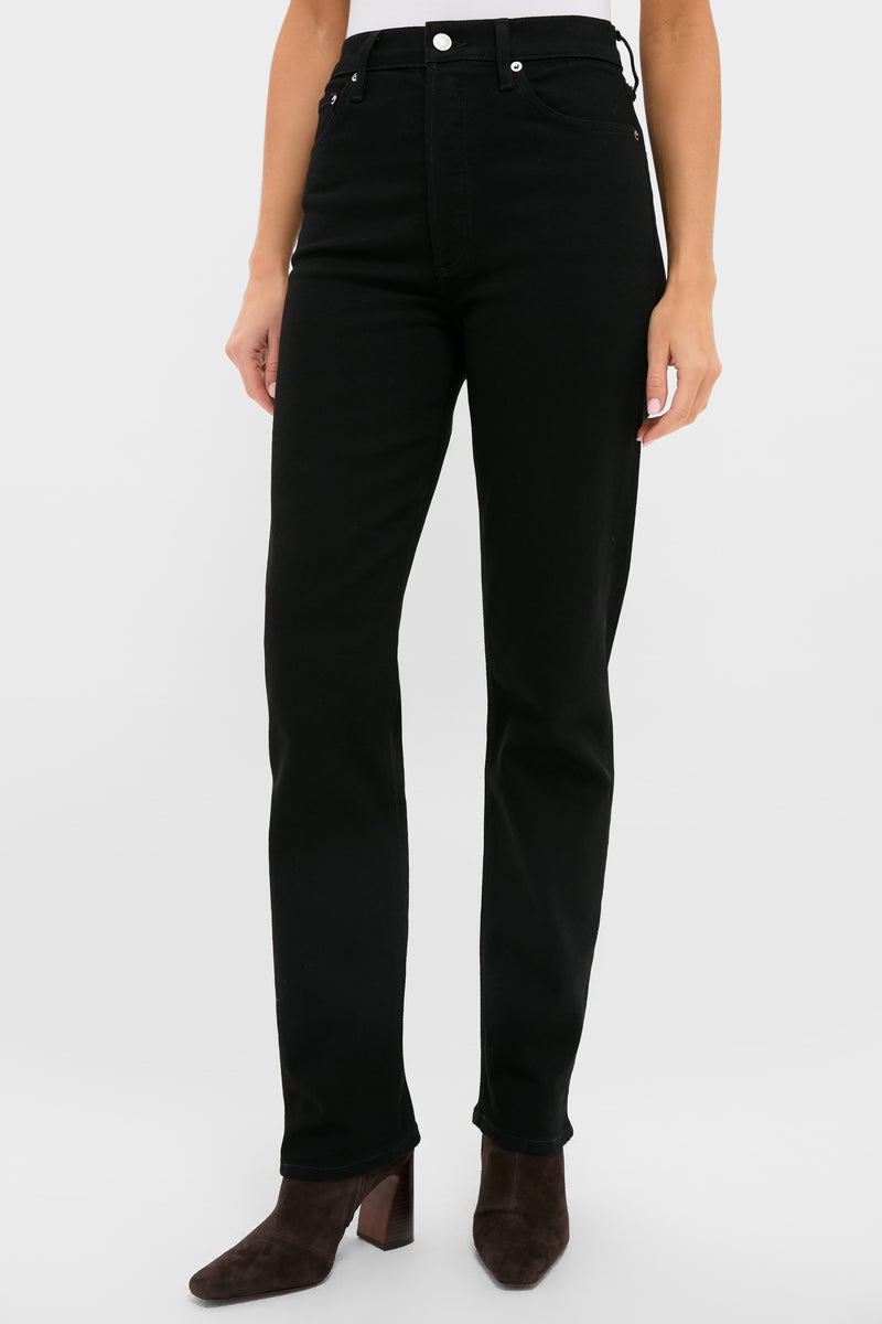 Cover High Rise Straight 90's Pinch Waist Long