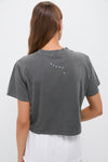 Faded Black Le Carre Tee