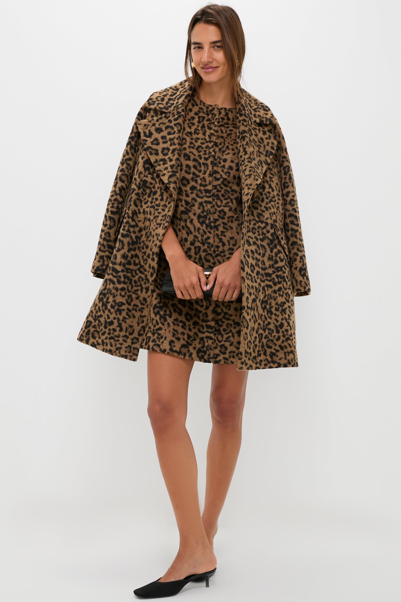 Leopard Brushed Wool Sleeveless Rhoda Dress Tuckernuck Brushed Leopard / 0 Leopard Brushed Wool Sleeveless Rhoda Dress Tuckernuck Brushed Leopard / 0