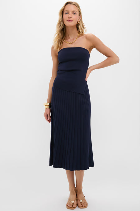 Navy Knit Hathaway Two-Piece Set