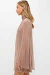 Taupe Esther Mini Dress