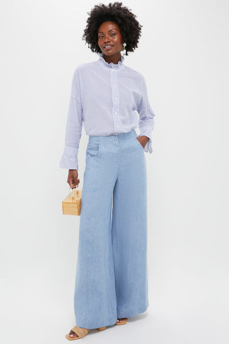 Light Indigo Demie Pant