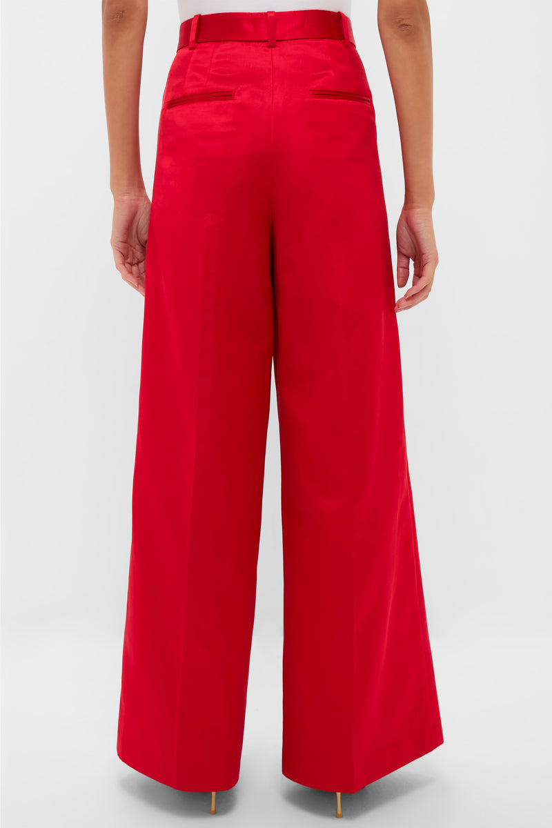 Red Standard Pants