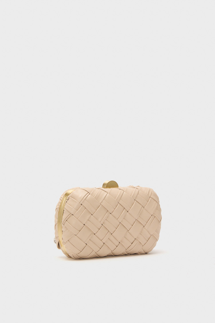 Natural Haven Woven Clutch