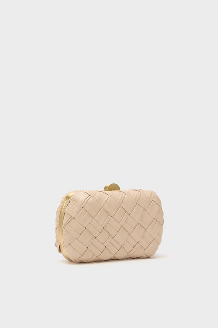 Natural Haven Woven Clutch