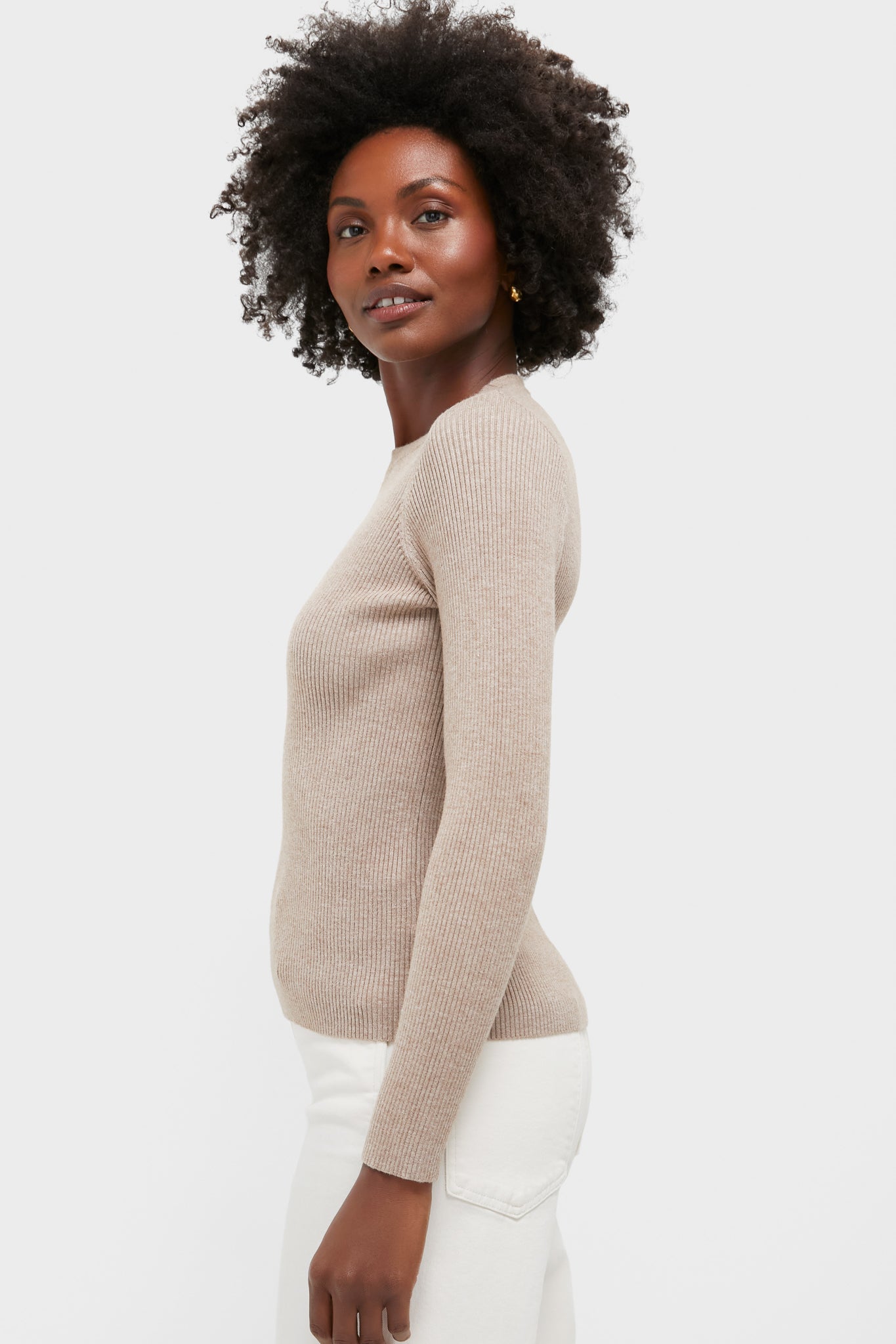 Oat Alden Ribbed Crewneck