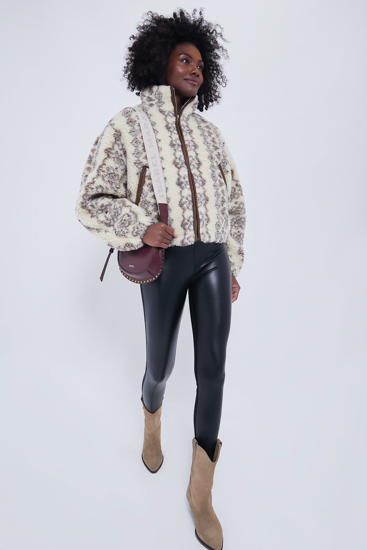 Ecru Brown Mackensy Jacket