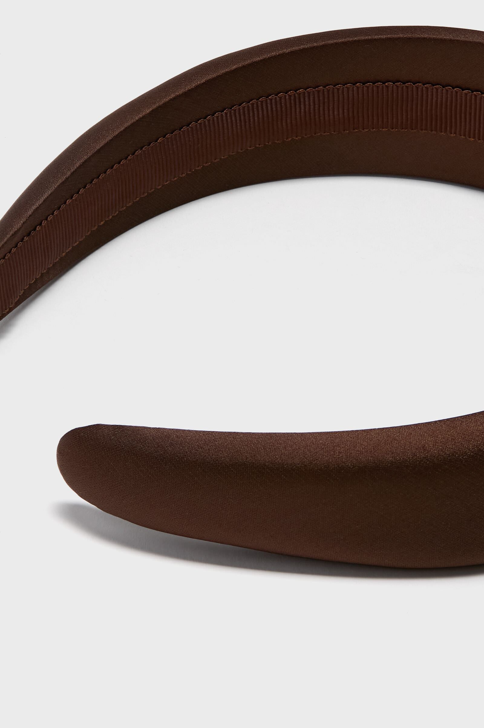 Chocolate Brown Padded Headband
