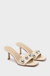 Cream Theo Heels