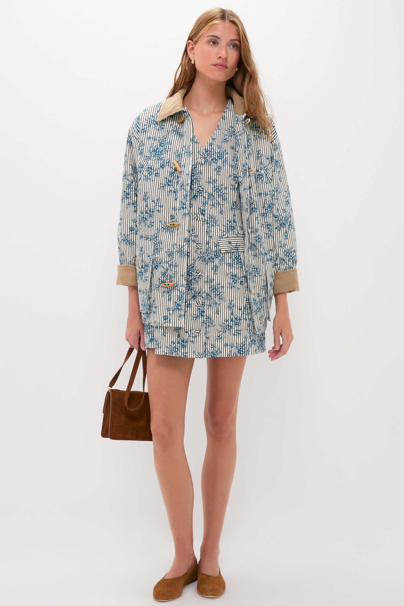 Cornflower Toile Suni Dress