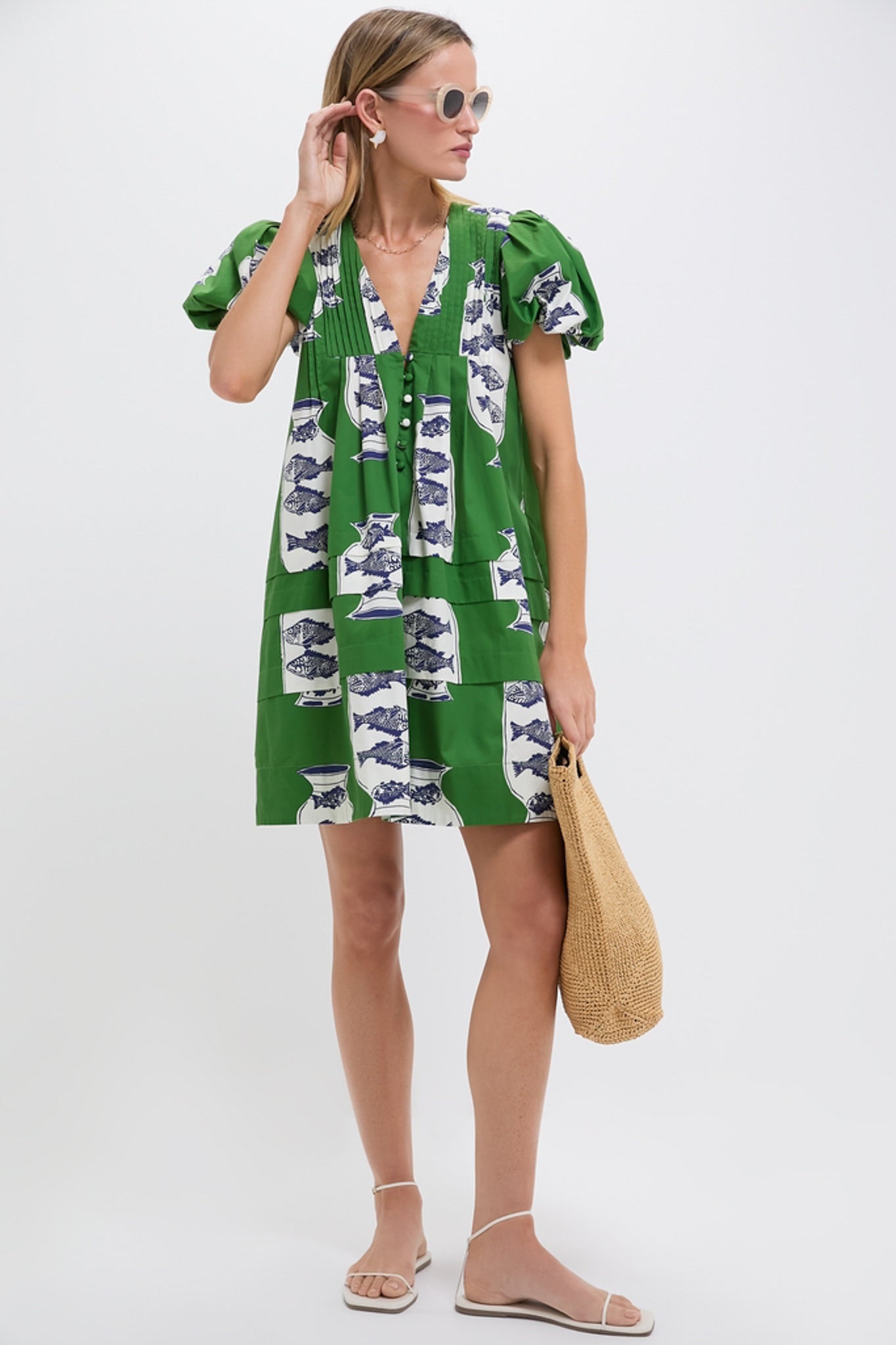 Mother of Pearl Finn Studs