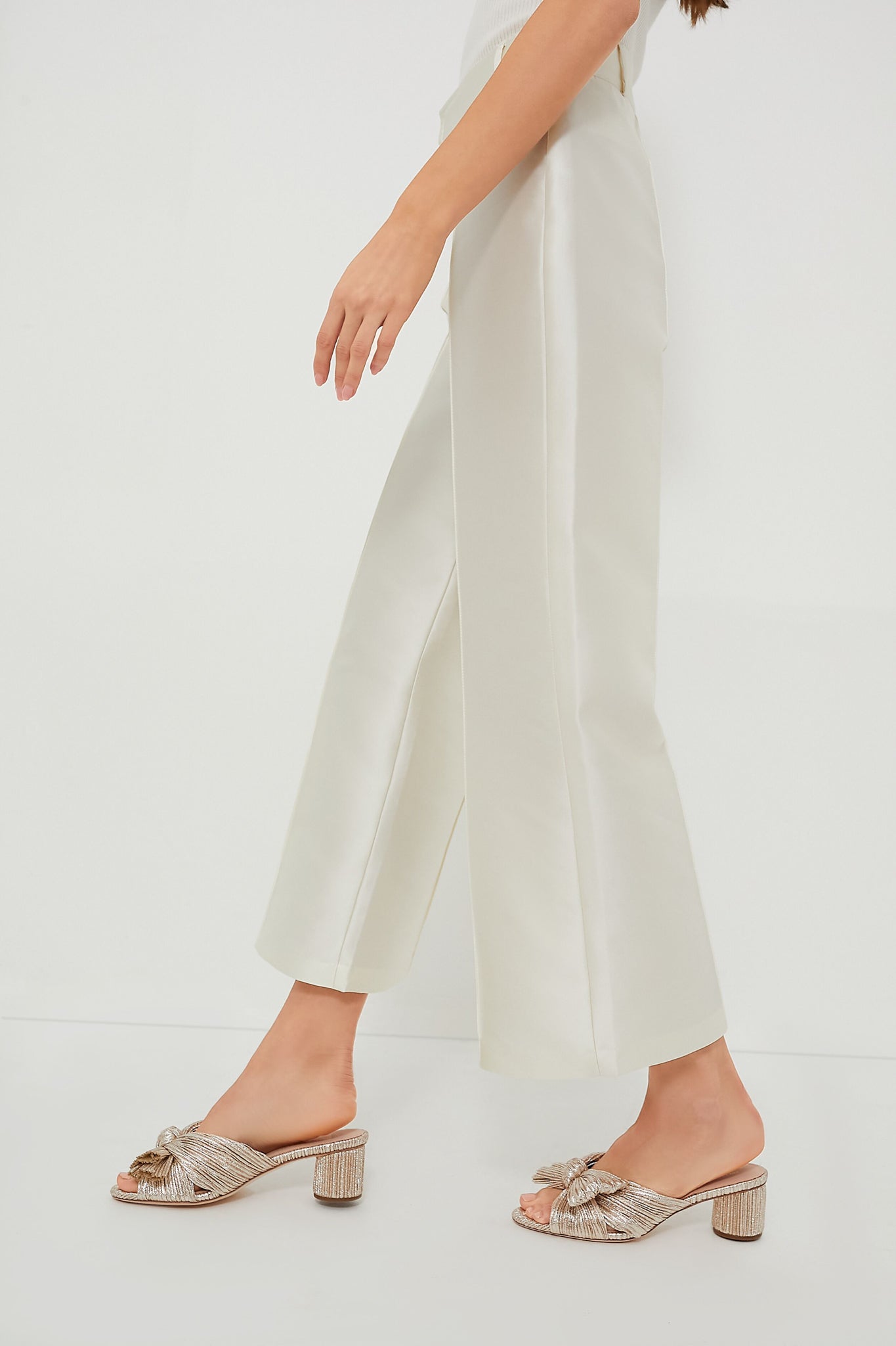 White Yoshitomo Smart Pants