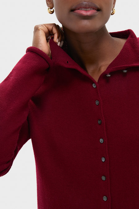 Merlot Taylor Cardigan