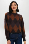Deep Plum Bronco and Dark Umber Ezra Sweater