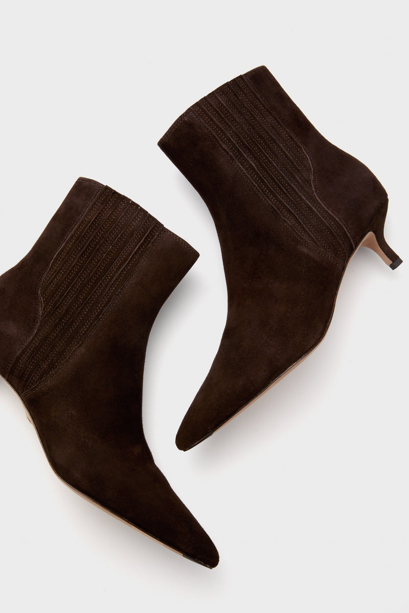 Espresso Lisa 45 Suede Boots