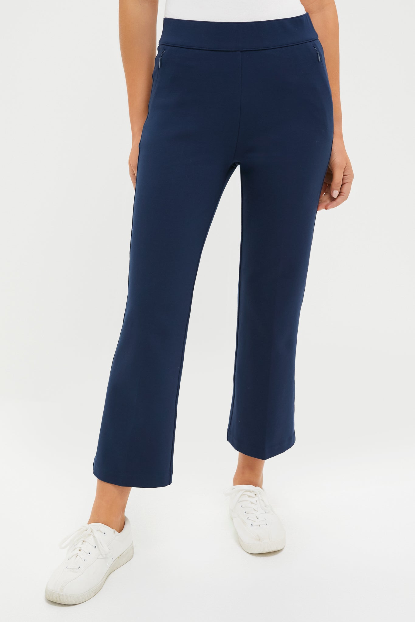 Petite Navy Compression September Pant | Tnuck Sport