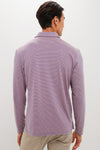 Three Springs Stripe Long Sleeve Movement Polo