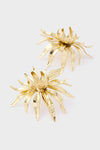 Gold Team Spirit Cascade Petal Earrings