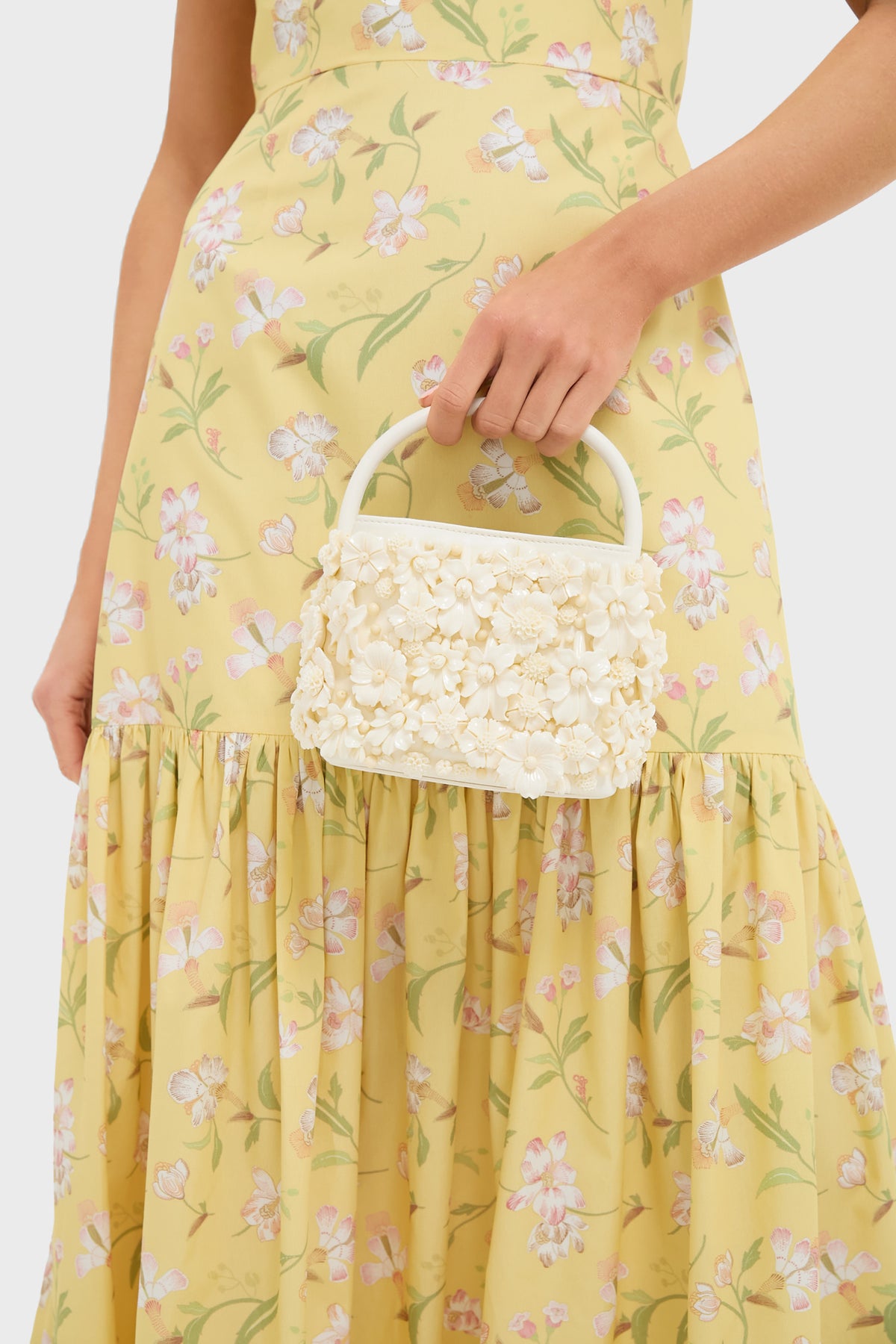 Ivory Solene Mini Top Handle