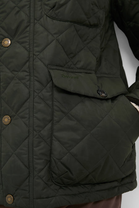 Sage Hornby Quilted Jacket