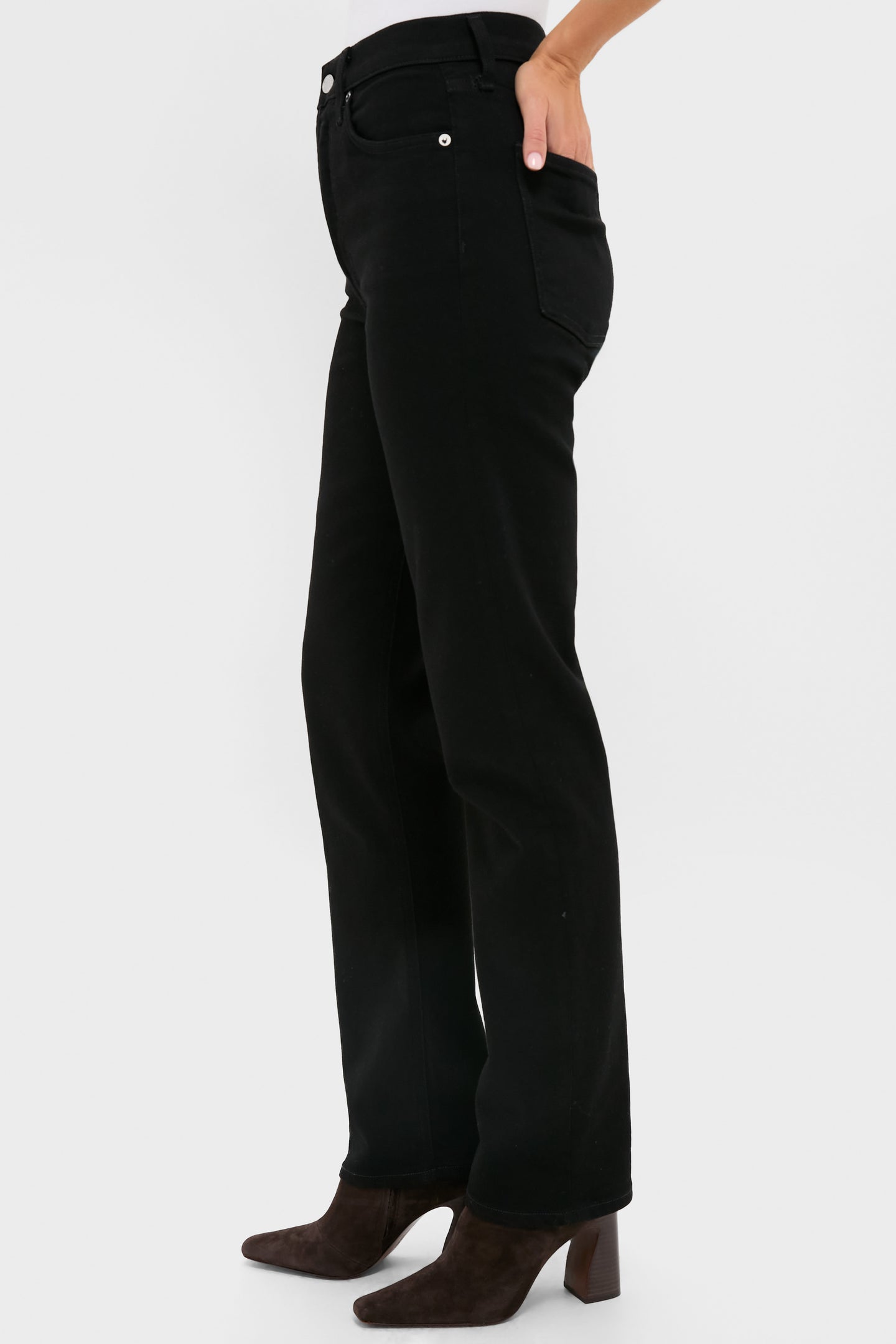 Cover High Rise Straight 90's Pinch Waist Long