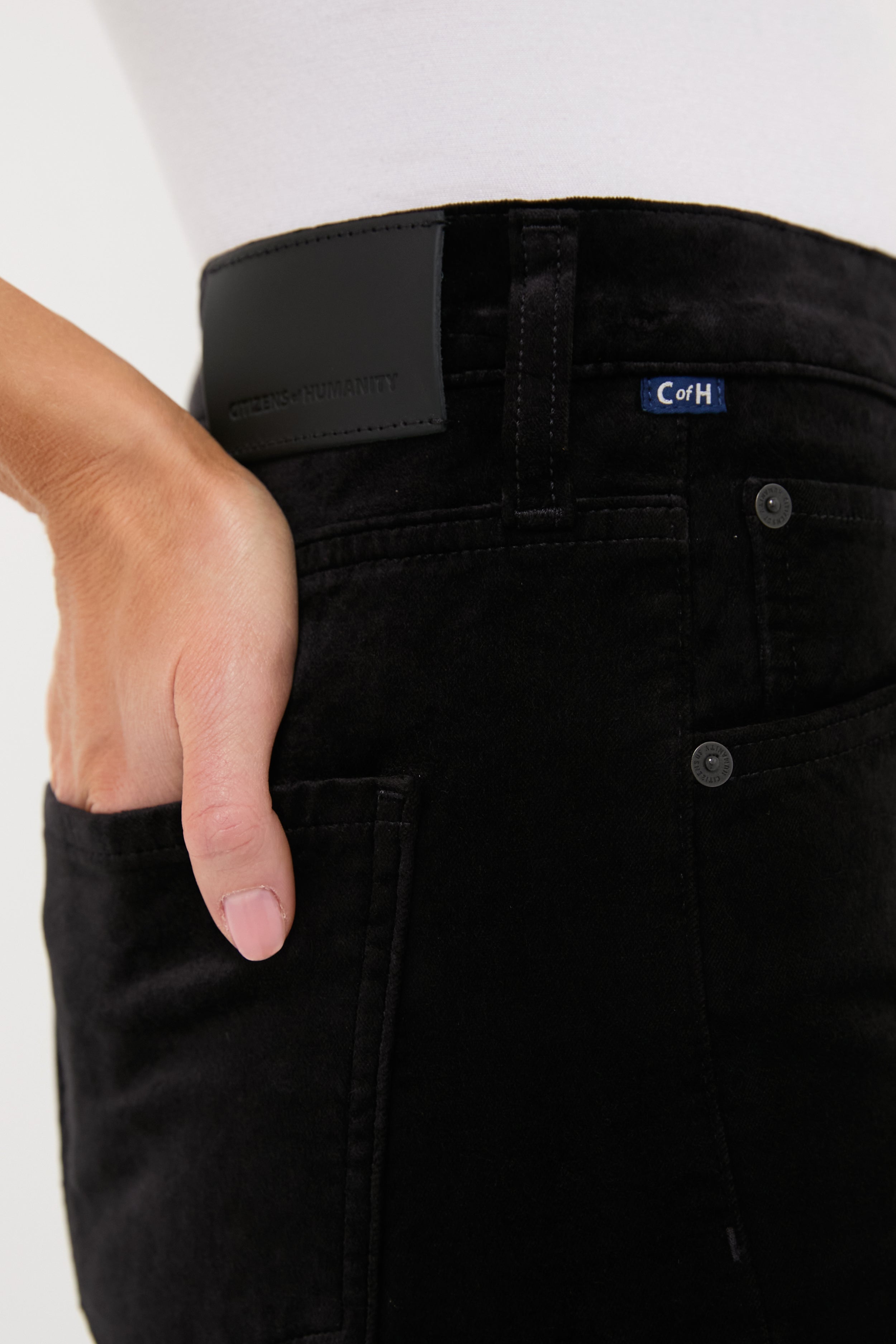 Black Velvet Delfina Jean